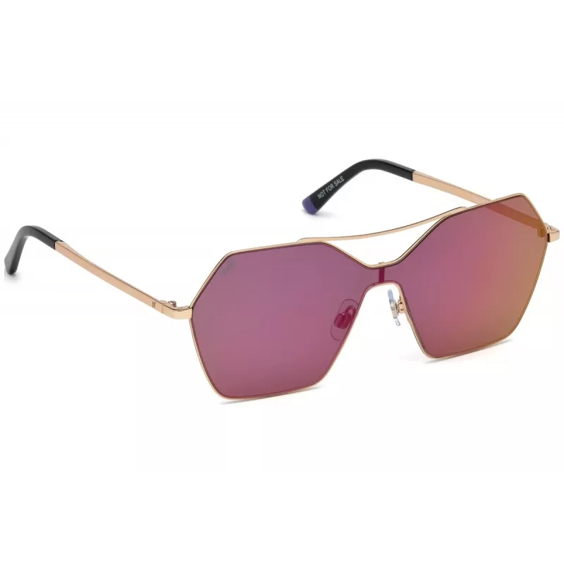 WEB EYEWEAR Women's Sunglasses WE0213-34Z Havana Brown Tortoise Acetate Square Frame 59mm