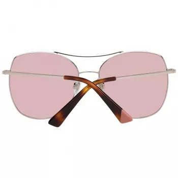 WEB EYEWEAR Women's Sunglasses WE0245-5828G Havana Brown Gradient Square Acetate UV400