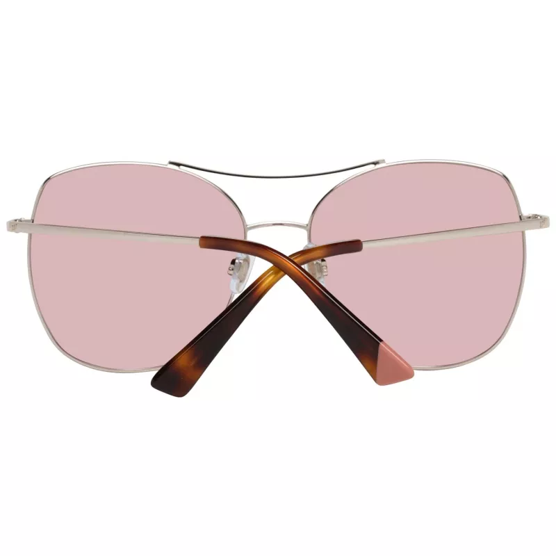 WEB EYEWEAR Women's Sunglasses WE0245-5828G Havana Brown Gradient Square Acetate UV400