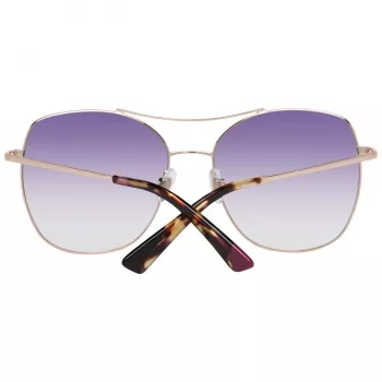 WEB EYEWEAR Women's Sunglasses WE0245-5833Z - Brown Gradient Rectangular Acetate Frame