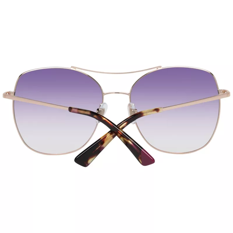 WEB EYEWEAR Women's Sunglasses WE0245-5833Z - Brown Gradient Rectangular Acetate Frame