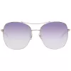 WEB EYEWEAR Women's Sunglasses WE0245-5833Z - Brown Gradient Rectangular Acetate Frame