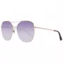 WEB EYEWEAR Women's Sunglasses WE0245-5833Z - Brown Gradient Rectangular Acetate Frame