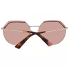 WEB EYEWEAR Women's Sunglasses WE0258-5833G Havana Acetate Square Frame Brown Gradient Lens 58/18/140 mm