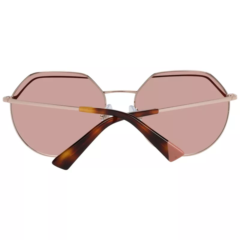 WEB EYEWEAR Women's Sunglasses WE0258-5833G Havana Acetate Square Frame Brown Gradient Lens 58/18/140 mm
