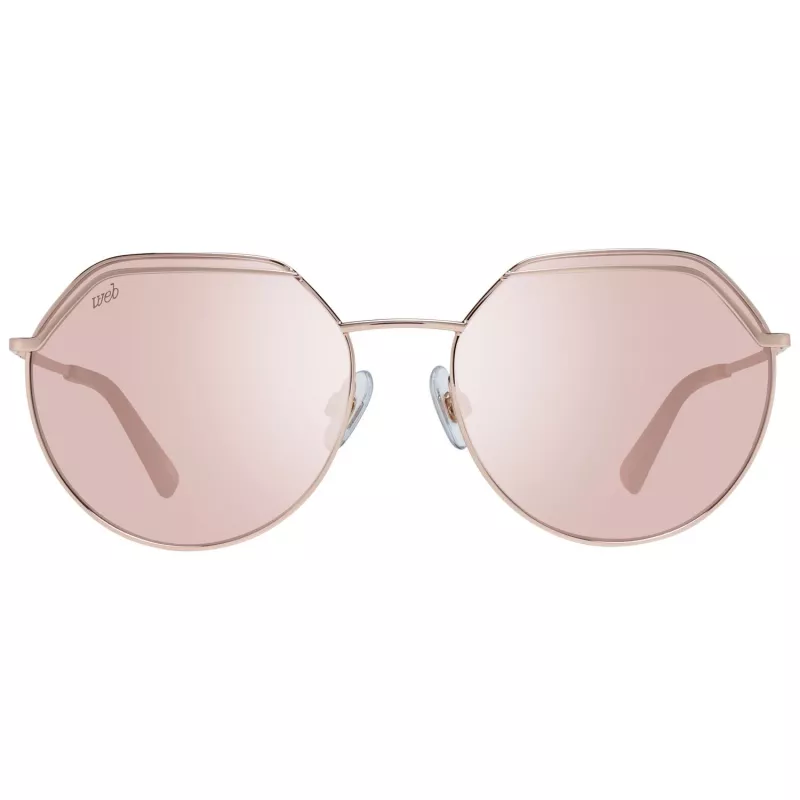 WEB EYEWEAR Women's Sunglasses WE0258-5833G Havana Acetate Square Frame Brown Gradient Lens 58/18/140 mm
