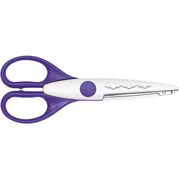 WEDO 77 1907 Pattern Cut Craft Scissors Violet