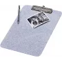WEDO A4 Clipboard, ABS Plastic, Granite, Rounded Corners, Nickel-Plated Metal Clamp, Hanging Loop 57 670