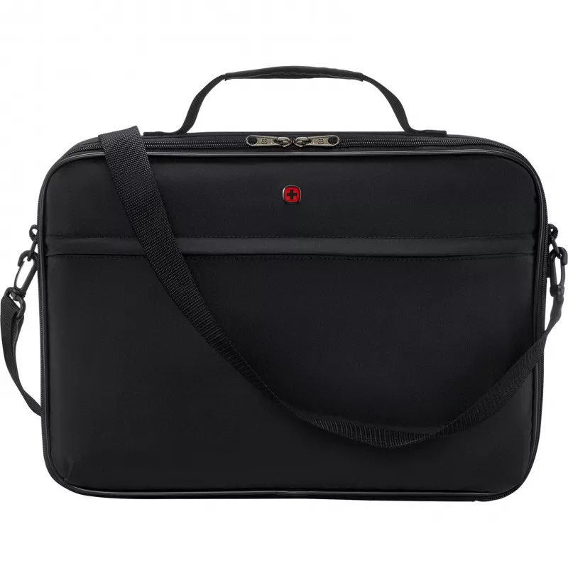Wenger BQ 16 Laptop Brief Essential Black 16 inch Notebook Case
