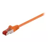 Wentronic 1.5m Cat6 STP RJ-45 to RJ-45 Patch Cable, Orange (95582)