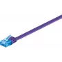 Wentronic 96324 Cat6a U/UTP Network Patch Cable, 2 m, Blue
