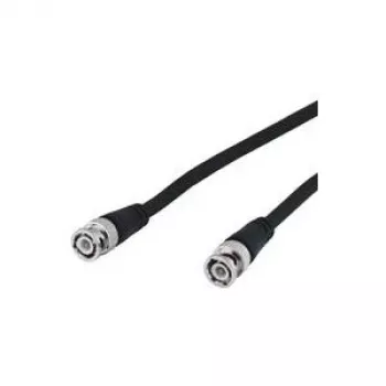 Wentronic AVK 146-1000 10m RCA Male to Male Audio Cable - Black 50075