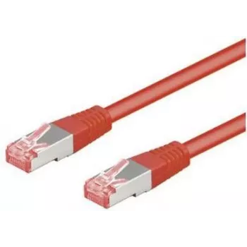 Wentronic CAT 6-150 LC SSTP PIMF 1.5m Red RJ-45 to RJ-45 Male/Male Gold-Plated Gigabit Ethernet Patch Cable 95571