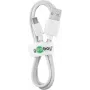 WENTRONIC Goobay 38665 USB 2.0 Cable, USB-A Male to Micro-USB B Male, 0.5 m, White