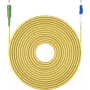 Wentronic Goobay 59656 OS2 Single-Mode Fiber Optic Patch Cable SC/APC to LC/UPC, 30 m, LSZH, Yellow