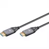 WENTRONIC Goobay 76276 Active Optical HDMI Cable AOC 8K - 10 m, HDMI 2.1, 48 Gbps, 8K@60Hz, 4K@120Hz, Dynamic HDR, eARC, VRR, ALLM, HDCP 2.3, Black