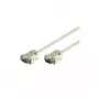 Wentronic Goobay D-SUB RS-232 Extension Cable 9-pin Male to Female, Grey, 5 m 50225