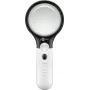 WENTRONIC Goobay LED Illuminated Magnifier 3x/4.5x, White 41255