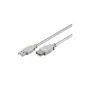 Wentronic Goobay USB 2.0 Hi-Speed Extension Cable, Grey, 3 m, Type A Male to Type A Female 50961