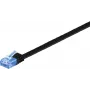 Wentronic RJ-45 CAT6a 20m U/UTP Network Patch Cable, Gold-Plated Connectors, Male to Male, 10 Gbps, 500 MHz, Copper, Stranded, TIA/EIA-568B 96389