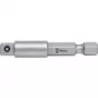 Wera 05050205001 Rapidaptor Quick-Release Bit Holder 1/4 inch Hex, Magnetic, 100 mm