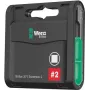Wera 05057790001 Bit-Check 20-Piece Bit Set with Rapidaptor Holder, Diamond Coated, Take it Easy Colour Coding