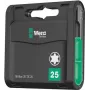 Wera 20-Piece Bit-Check Set, TORX TX 25, 25 mm Length, 1/4 inch Hex Drive, with Rapidaptor Quick-Release Bit Holder 05057773001