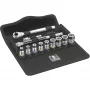 Wera 8100 SA 12 HF Zyklop 1/4 inch Drive Metric Socket Set, 13-Piece with Holding Function, 05003756001