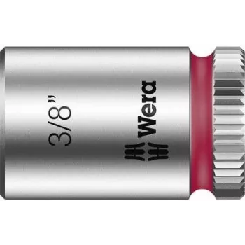 Wera 8790 HMA Zyklop Socket Insert 3/8 inch Drive, 1/4 inch External Hex, Matt Chrome 05003520001