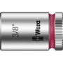 Wera 8790 HMA Zyklop Socket Insert 3/8 inch Drive, 1/4 inch External Hex, Matt Chrome 05003520001