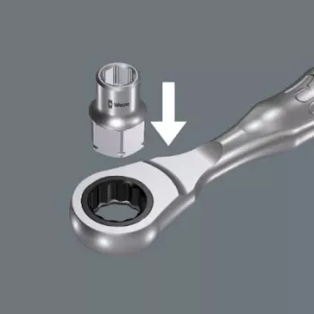 Wera 950 SPKL Hex-Plus L-Key with Ball End, 6 mm, Chrome Vanadium Steel, BlackLaser Finish 05003669001