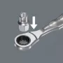 Wera 950 SPKL Hex-Plus L-Key with Ball End, 6 mm, Chrome Vanadium Steel, BlackLaser Finish 05003669001