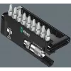 Wera Bit Set Bit-Check 10 Drywall 1, 10-Piece, Phillips PH 2, 25 mm, Rapidaptor Quick-Release Holder, Depth Stop, Torsion Bits