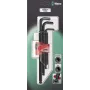 Wera Hex-Plus L-Key Set 950 PKL/9 BM SB SiS, 9-Piece, Metric, BlackLaser 05073596001