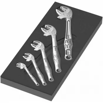 Wera Joker 05150122001 Self-Setting Open-End Wrench Set 5-Piece 7-24 mm