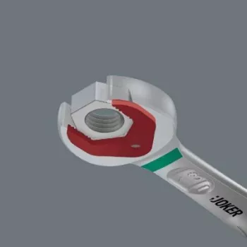 Wera Joker 6004 Self-Setting Stainless Steel Spanner 10-13 mm, Matt Chrome 05073277001