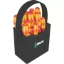 Wera Kraftform 2go 100 Screwdriver Bit Set, 11-Piece, Phillips, Pozidriv, Torx, 25 mm Bits, with Rapidaptor Bit Holder and Textile Pouch 05004310001