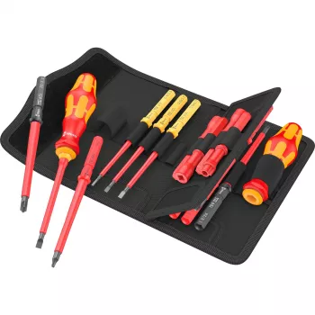 Wera Kraftform Kompakt VDE 18 Imperial 1 Electrician Interchangeable Blade Set (05006616001)