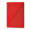 Western Digital My Passport 2TB Portable External Hard Drive USB 3.2 Gen 1 Red (WDBYVG0020BRD)