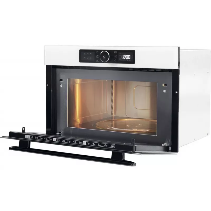 Whirlpool AMW 730 WH Built-in Microwave Oven with Grill, 31 L, 1000 W, White