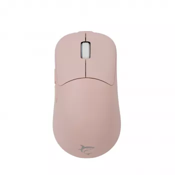 White Shark AERO PINK Wireless Gaming Mouse (Pink, 10000 DPI, 2.4GHz/USB-C)