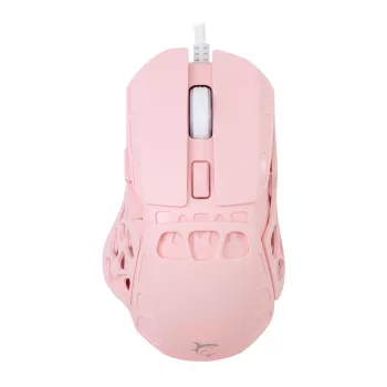 White Shark ECTOR-P GM-5016 Wired Gaming Mouse, 6400 DPI, Pink