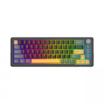 White Shark EXCALIBUR M GK-009151 Mechanical Gaming Keyboard, Black, US Layout, RGB, Wired