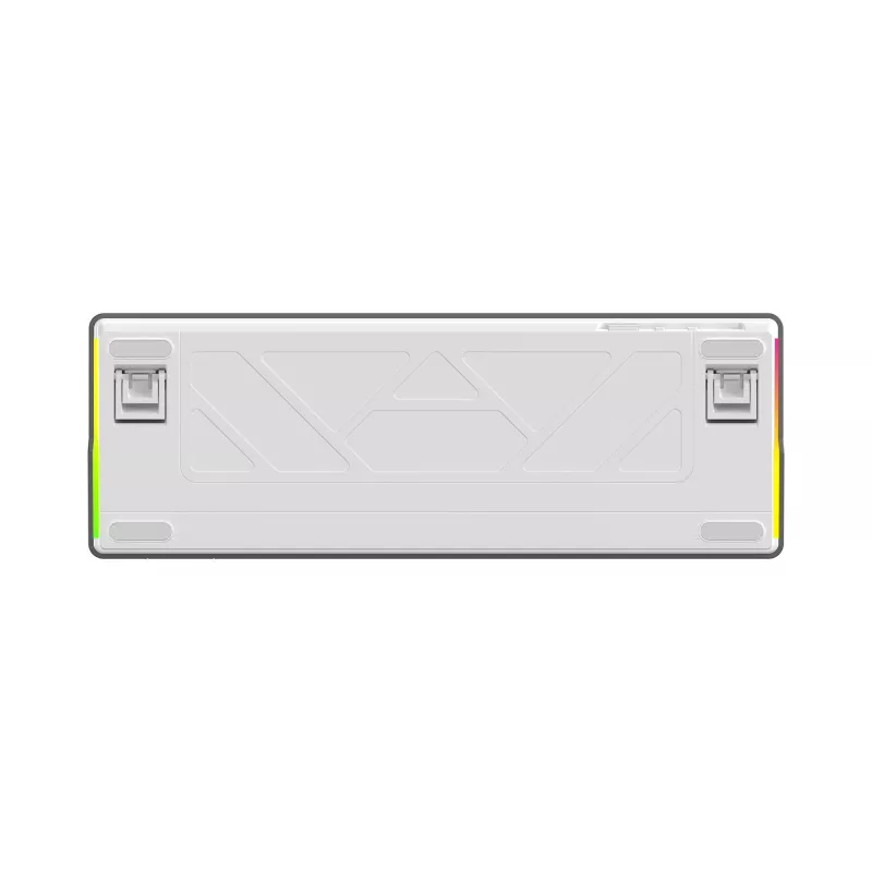 White Shark EXCALIBUR M Mechanical Keyboard (GK-009251) with Outemu Blue Switches, RGB Backlight, US Layout, White