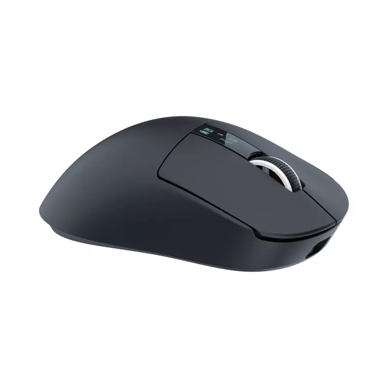 White Shark GAWAIN-B Wireless Gaming Mouse, 12000 DPI, 500 mAh, 56g, Black