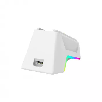 White Shark GAWAIN-W Wireless Gaming Mouse – 12000 DPI, 500mAh Battery, 56g, White