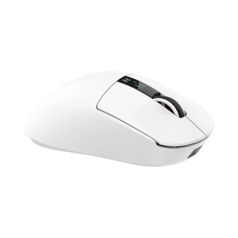 White Shark GAWAIN-W Wireless Gaming Mouse – 12000 DPI, 500mAh Battery, 56g, White