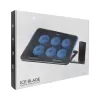 White Shark ICE BLADE GCP-96 Dual Fan Laptop Cooling Pad with Blue LED, Supports up to 17 inch, 5 Adjustable Positions