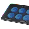 White Shark ICE BLADE GCP-96 Dual Fan Laptop Cooling Pad with Blue LED, Supports up to 17 inch, 5 Adjustable Positions