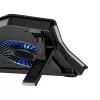 White Shark ICE GUARD GCP-4 Cooling Pad with Dual 125 mm Blue LED Fans, 5 Height Settings, up to 17.3 inch